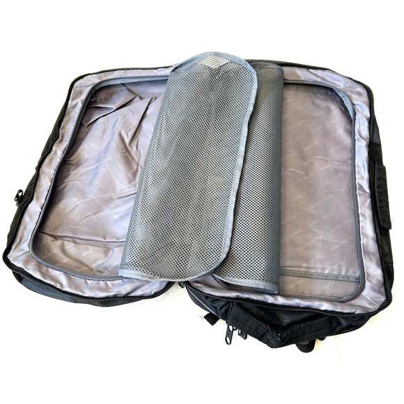 Basecamp Backpack Black Tactical Hiking Laptop Bag Unisex Travel Bag Padded - Picture 5 of 13